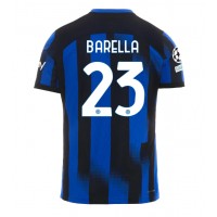 Inter Milan Nicolo Barella #23 Replika Hemmatröja 2023-24 Kortärmad